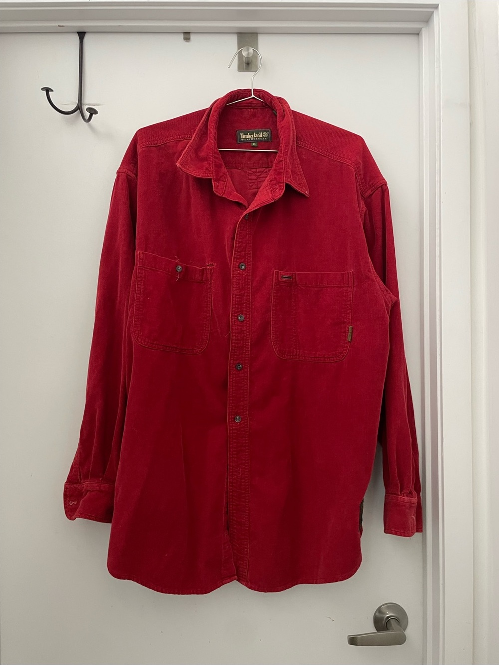 Timberland Red Corduroy Jacket